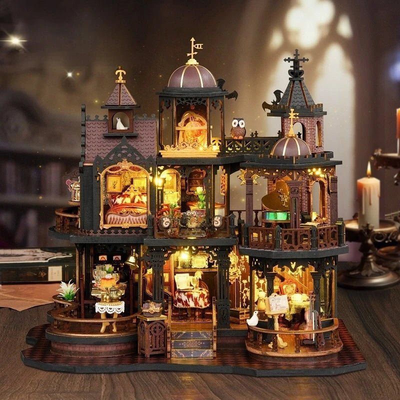 Edinburgh Castle – DIY miniature house kit, HiNooki (image 1)
