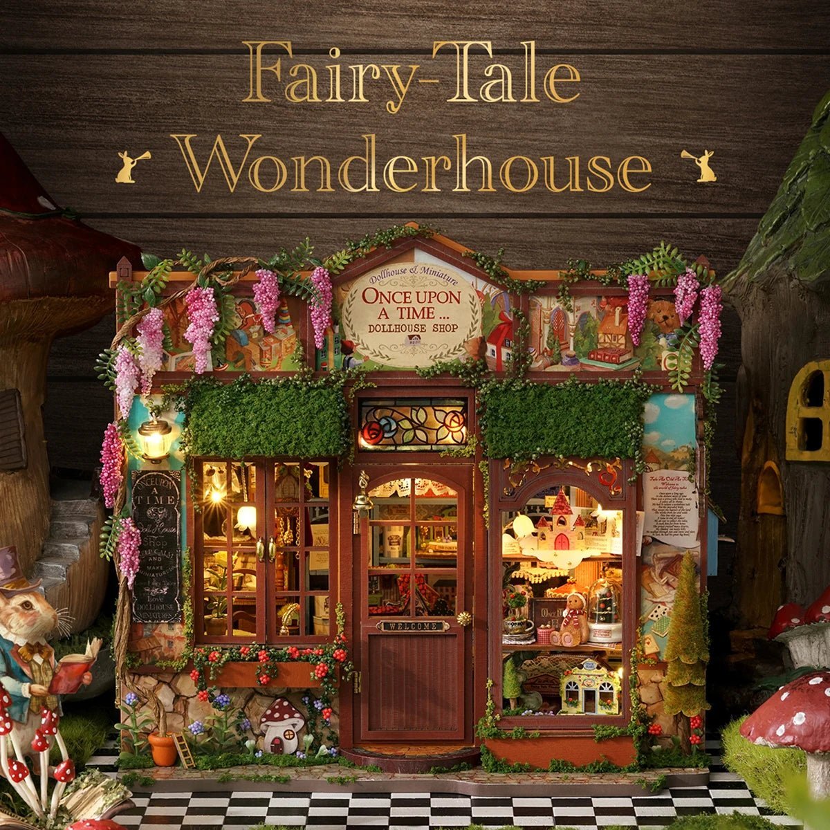 Fairy-Tale Wonderhouse – DIY miniature house kit, HiNooki (image 2)