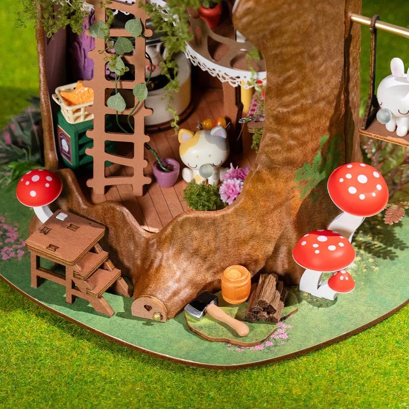 Fairytale Tree House – DIY miniature house kit, HiNooki (image 4)