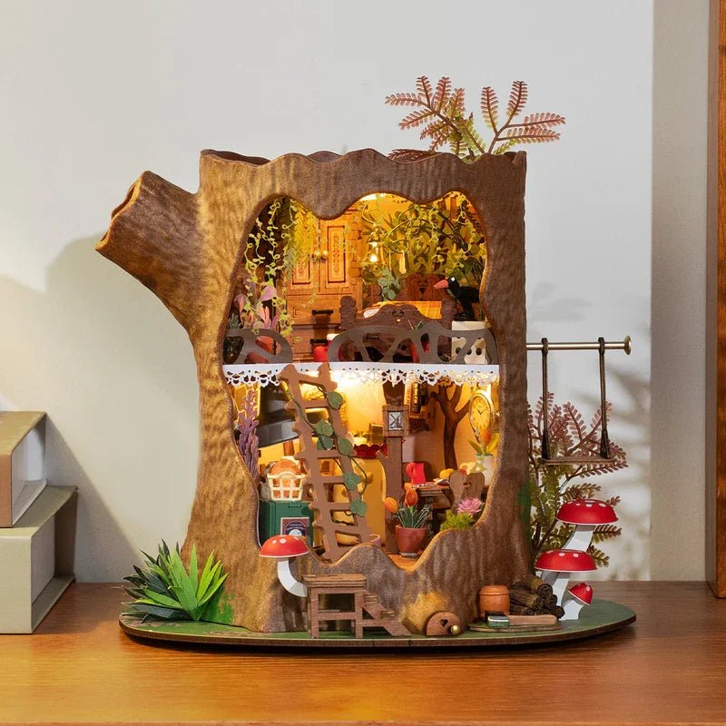 Fairytale Tree House – DIY miniature house kit, HiNooki (image 2)
