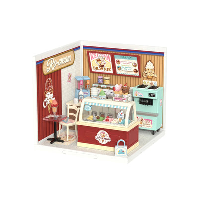 Flavorful Ice Cream Shop – DIY miniature kit, HiNooki (image 6)
