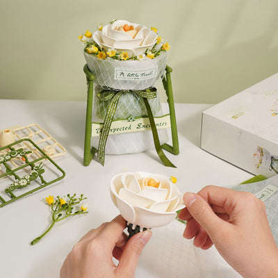 HiNooki - Floral Art DIY 3D Puzzle3D Puzzle
