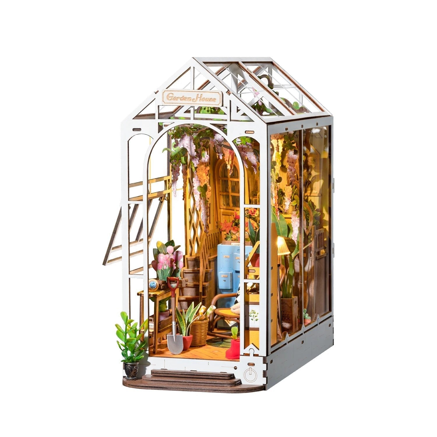 Garden House – DIY book nook kit, HiNooki (image 5)