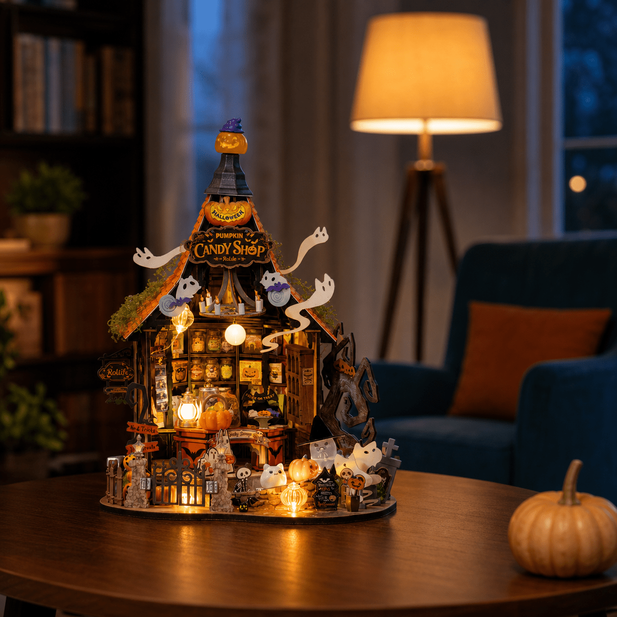 HiNooki - Haunted Candy HouseDIY Miniature House