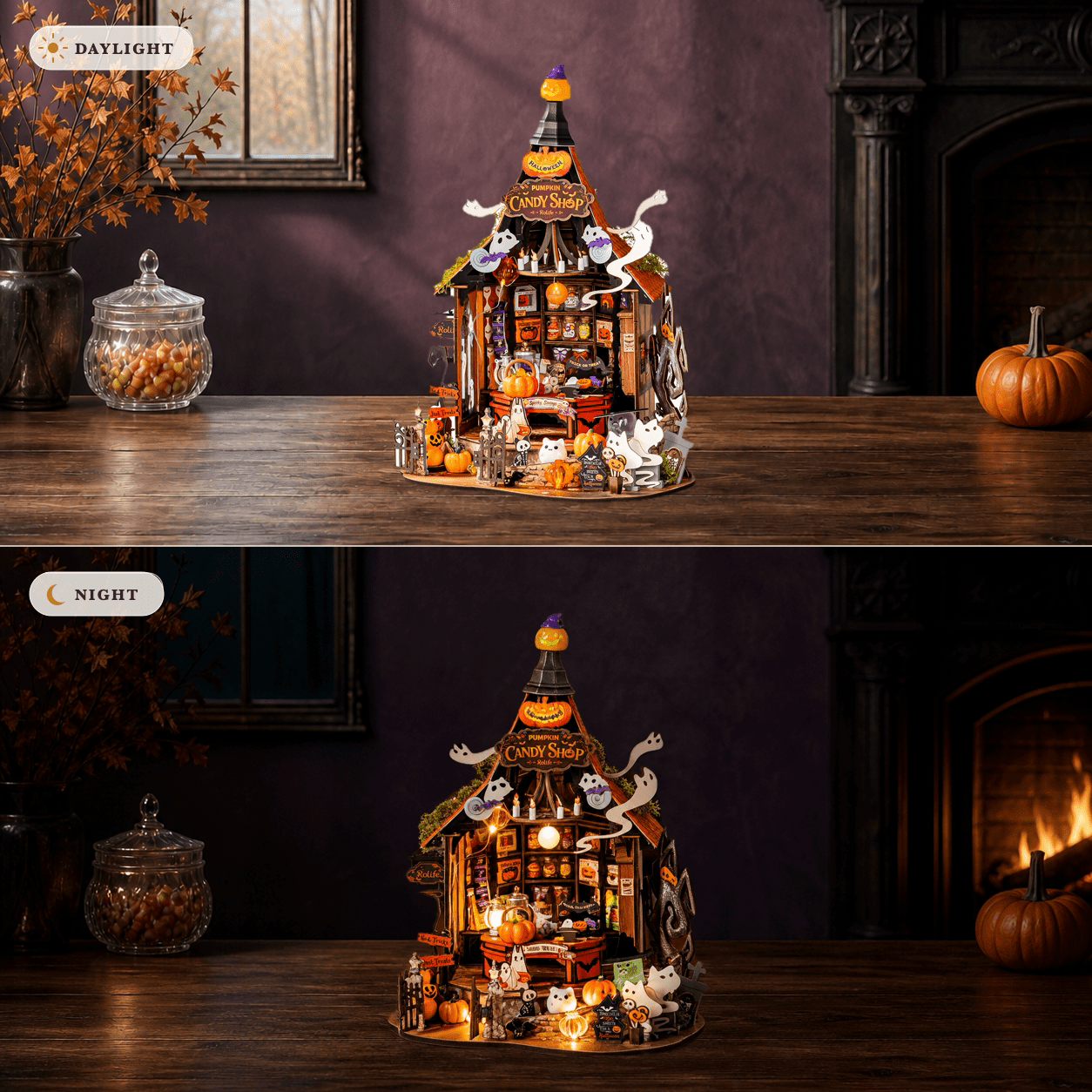 HiNooki - Haunted Candy HouseDIY Miniature House