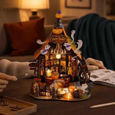 HiNooki - Haunted Candy HouseDIY Miniature House