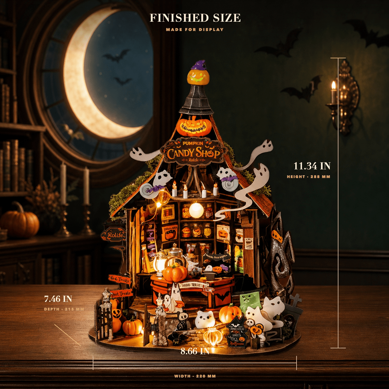 HiNooki - Haunted Candy HouseDIY Miniature House
