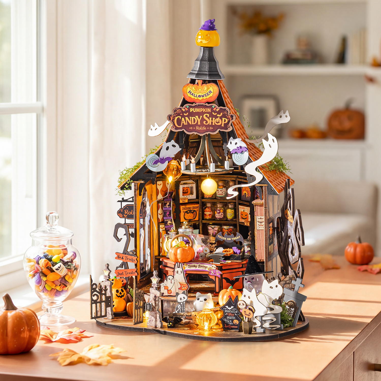 HiNooki - Haunted Candy HouseDIY Miniature House