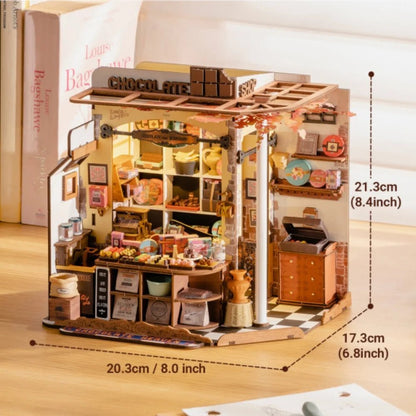 HiNooki - Henry's ChocolateDIY Miniature House