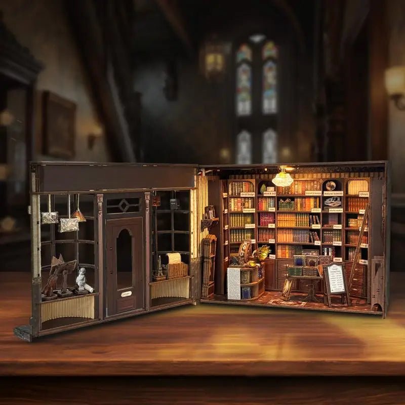 Hoggor Bookstore – DIY book nook kit, HiNooki (image 2)