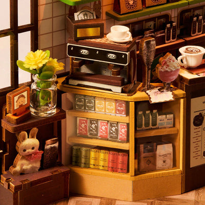Holiday Cafe – DIY book nook kit, HiNooki (image 8)