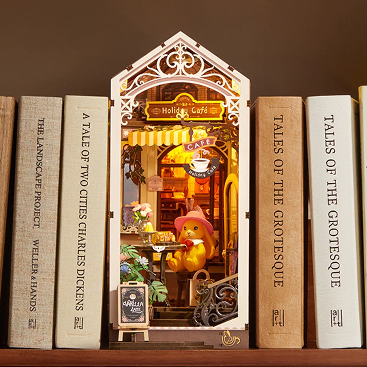 Holiday Cafe – DIY book nook kit, HiNooki (image 7)
