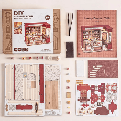 Honey Dessert Talk – DIY miniature house kit, HiNooki (image 5)