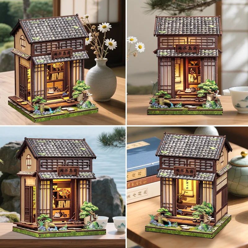 Kirishima Teahouse – DIY book nook kit, HiNooki (image 5)