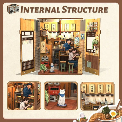 Kyoto Blossom Kitchen – DIY book nook kit, HiNooki (image 9)