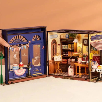 Leisure Time Tea – DIY miniature house kit, HiNooki (image 2)
