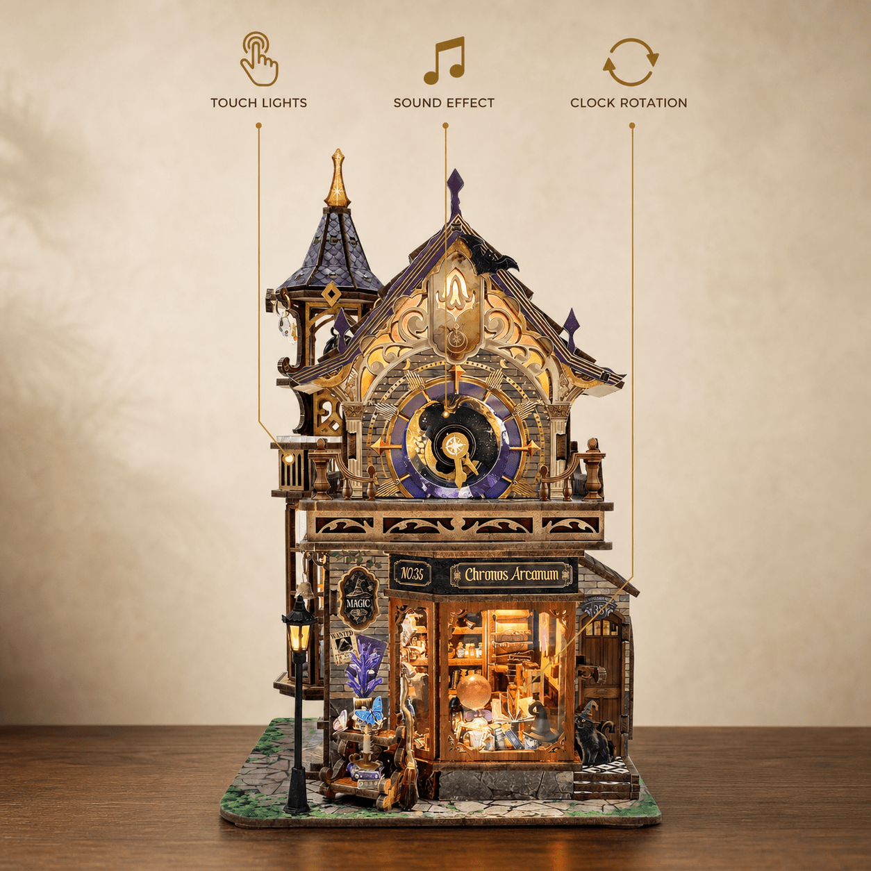 HiNooki - Magic Moon TowerBook Nook