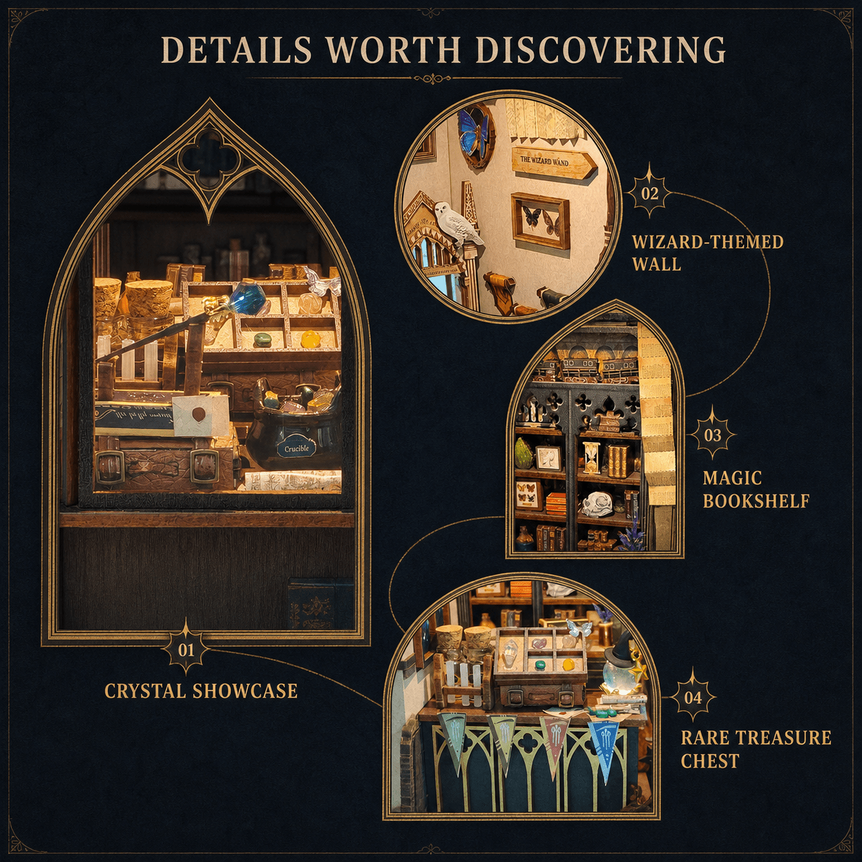 HiNooki - Magic Oddities StoreBook Nook