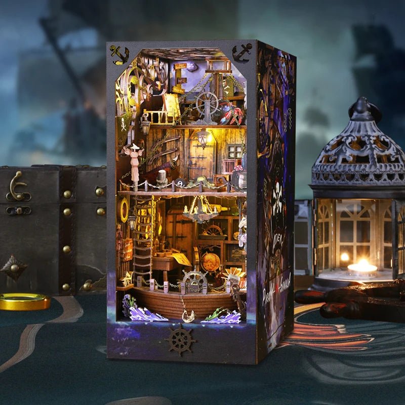 Magic Pirate Ship – DIY book nook kit, HiNooki (image 1)