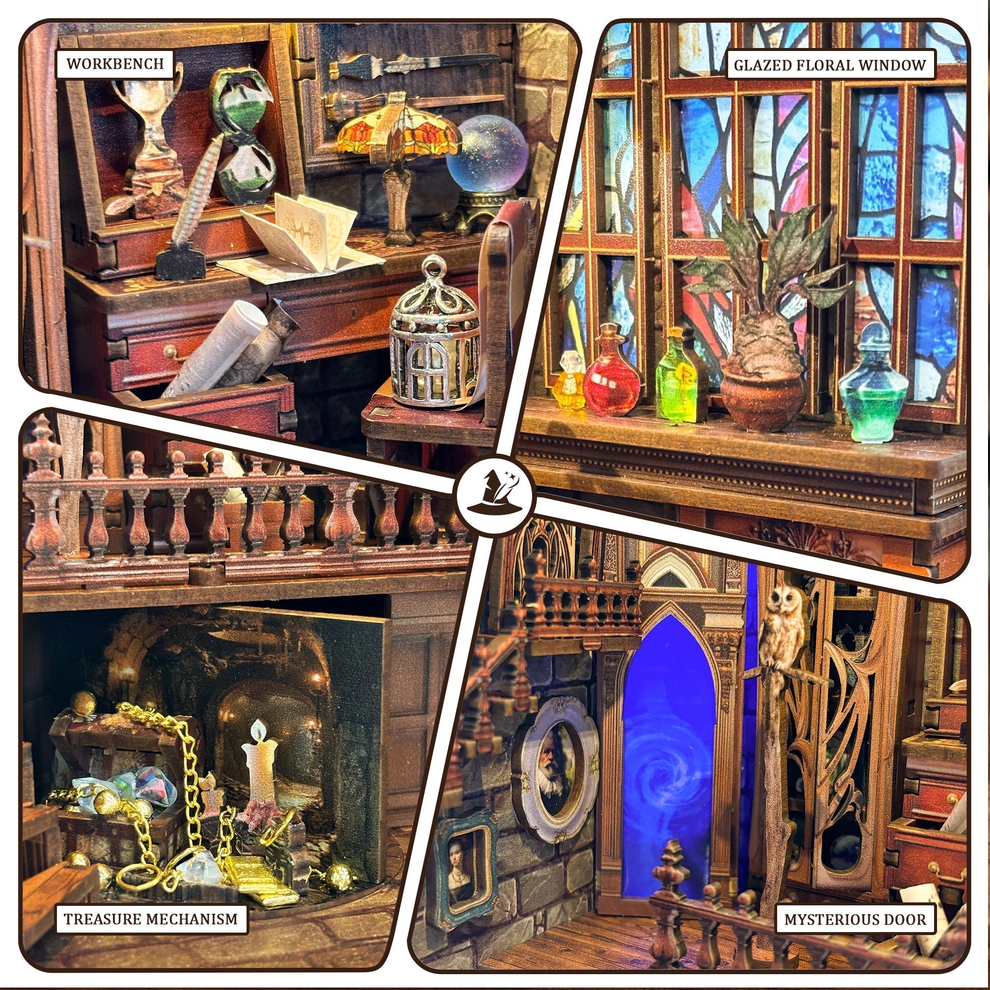 Magic Studio – DIY book nook kit, HiNooki (image 2)