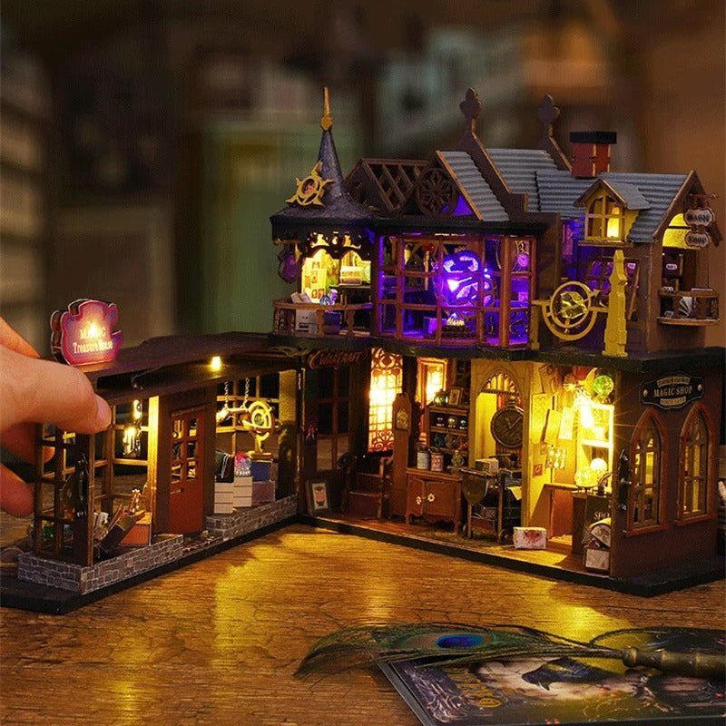 Magic Treasure House – DIY miniature house kit, HiNooki (image 3)