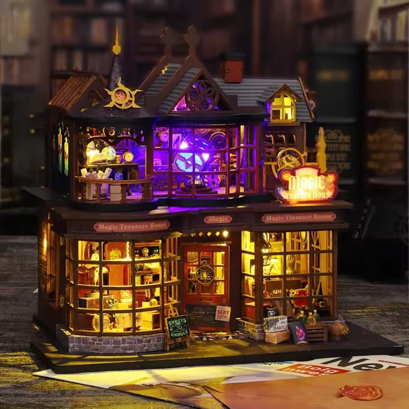 Magic Treasure House – DIY miniature house kit, HiNooki (image 4)