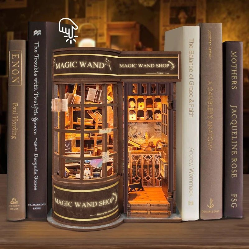 Magic Wand Shop – DIY book nook kit, HiNooki (image 1)