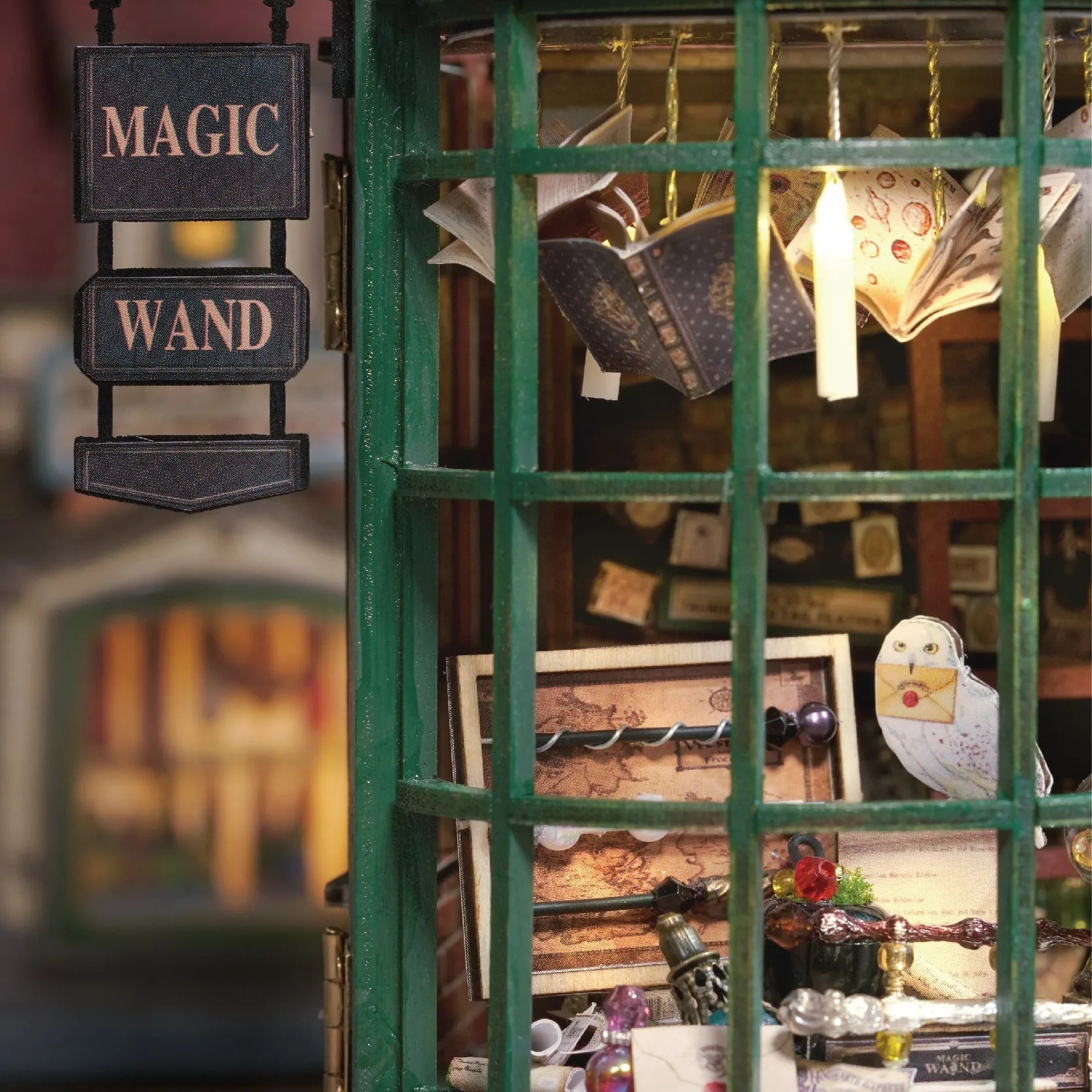 Magic Wand Shop – DIY miniature house kit, HiNooki (image 2)