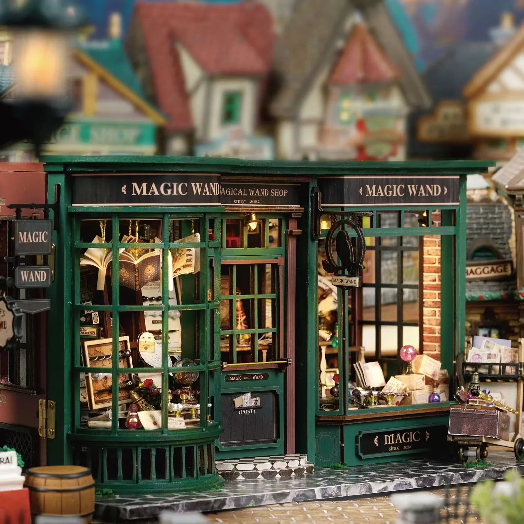 Magic Wand Shop – DIY miniature house kit, HiNooki (image 1)