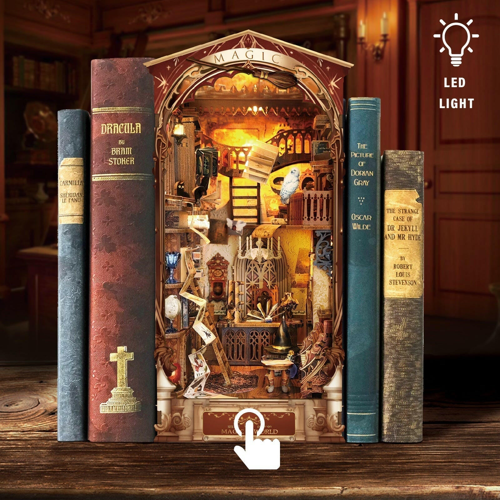 Magic World – DIY book nook kit, HiNooki (image 4)