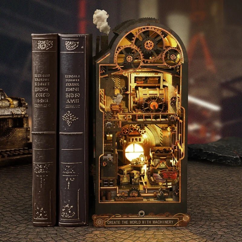 Mechanical Rhythm – DIY book nook kit, HiNooki (image 1)