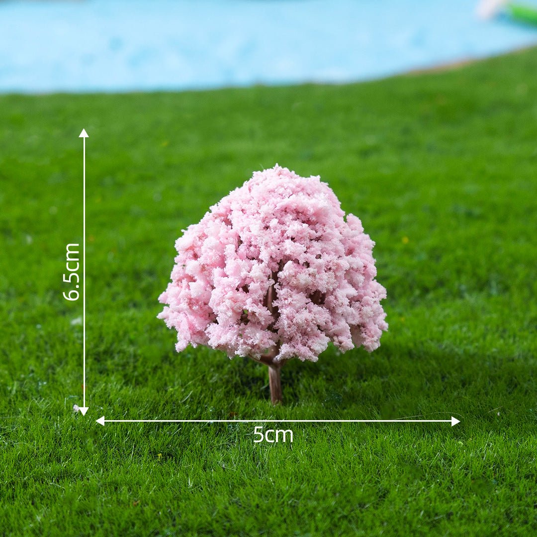 Mini Seasonal Tree - Spring Blossom Tree – miniature dollhouse accessory, HiNooki (image 2)