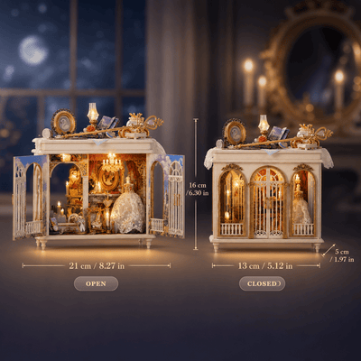 HiNooki - Moonlit Dreamy Mirror3D Wooden Puzzles