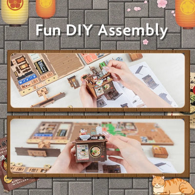 Morita-Ya – DIY book nook kit, HiNooki (image 5)