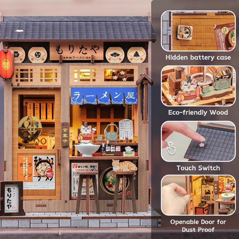 Morita-Ya – DIY book nook kit, HiNooki (image 4)