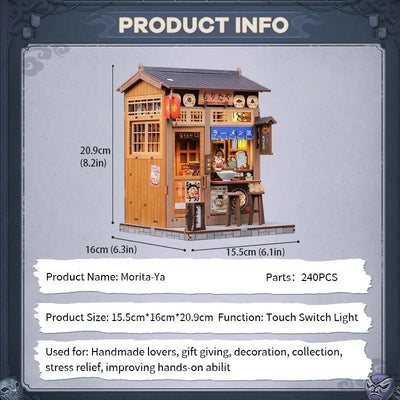 Morita-Ya – DIY book nook kit, HiNooki (image 8)