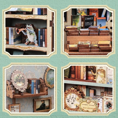Muse Bookstore – DIY book nook kit, HiNooki (image 2)