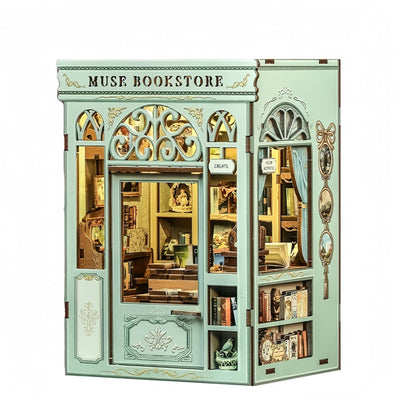Muse Bookstore – DIY book nook kit, HiNooki (image 7)