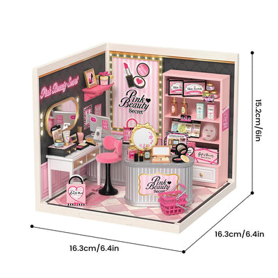 Pink Beauty Secret – DIY miniature kit, HiNooki (image 10)