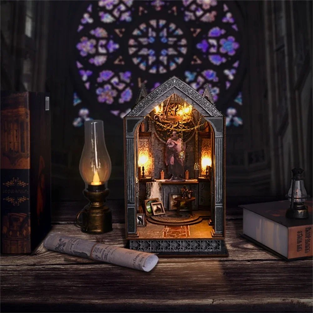 Quiet Night Prayer – DIY book nook kit, HiNooki (image 4)