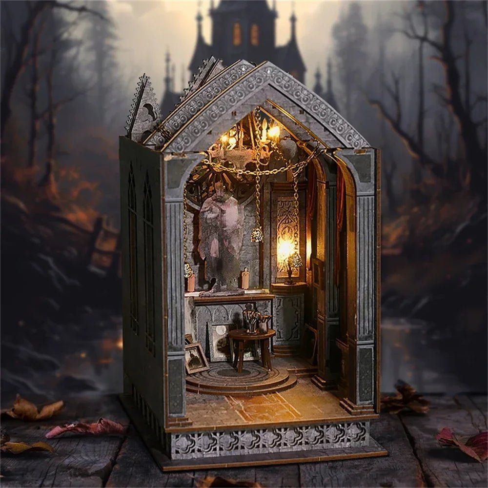 Quiet Night Prayer – DIY book nook kit, HiNooki (image 1)
