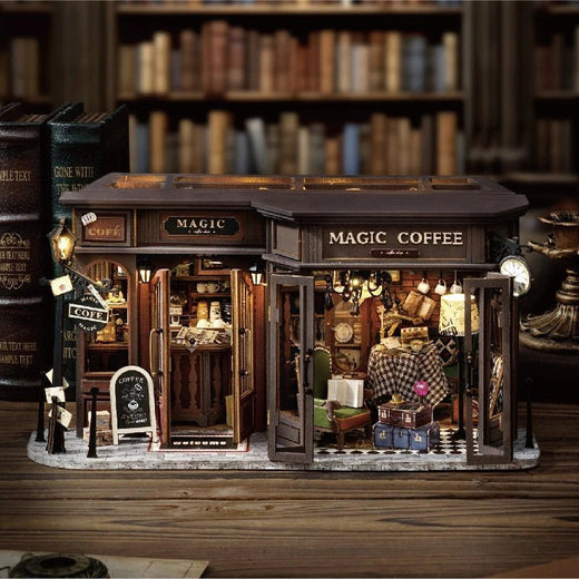 Retro Magic Coffee Shop