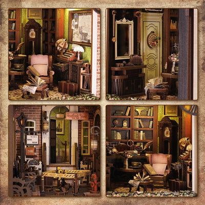 Rose Detective Agency – DIY book nook kit, HiNooki (image 3)