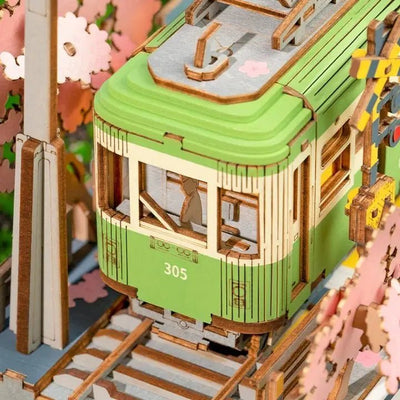 Sakura Journey – 3D wooden puzzle kit, HiNooki (image 8)