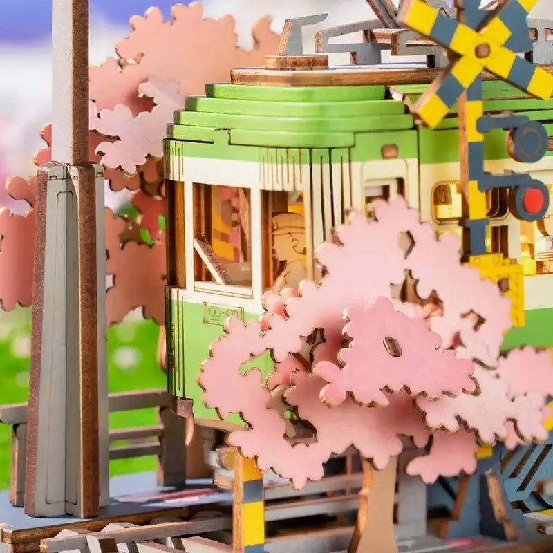 Sakura Journey – 3D wooden puzzle kit, HiNooki (image 7)