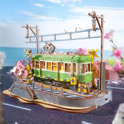 Sakura Journey – 3D wooden puzzle kit, HiNooki (image 5)