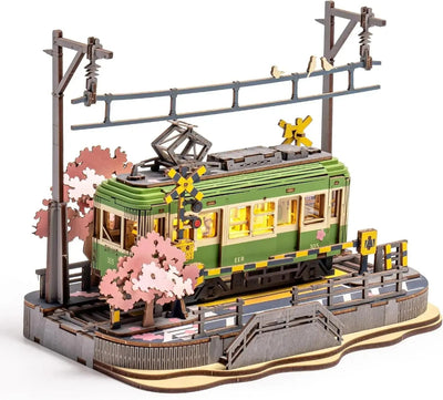 Sakura Journey – 3D wooden puzzle kit, HiNooki (image 9)