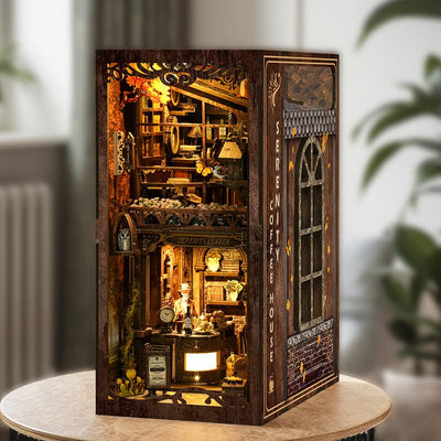 Serenity Coffee House – DIY book nook kit, HiNooki (image 1)
