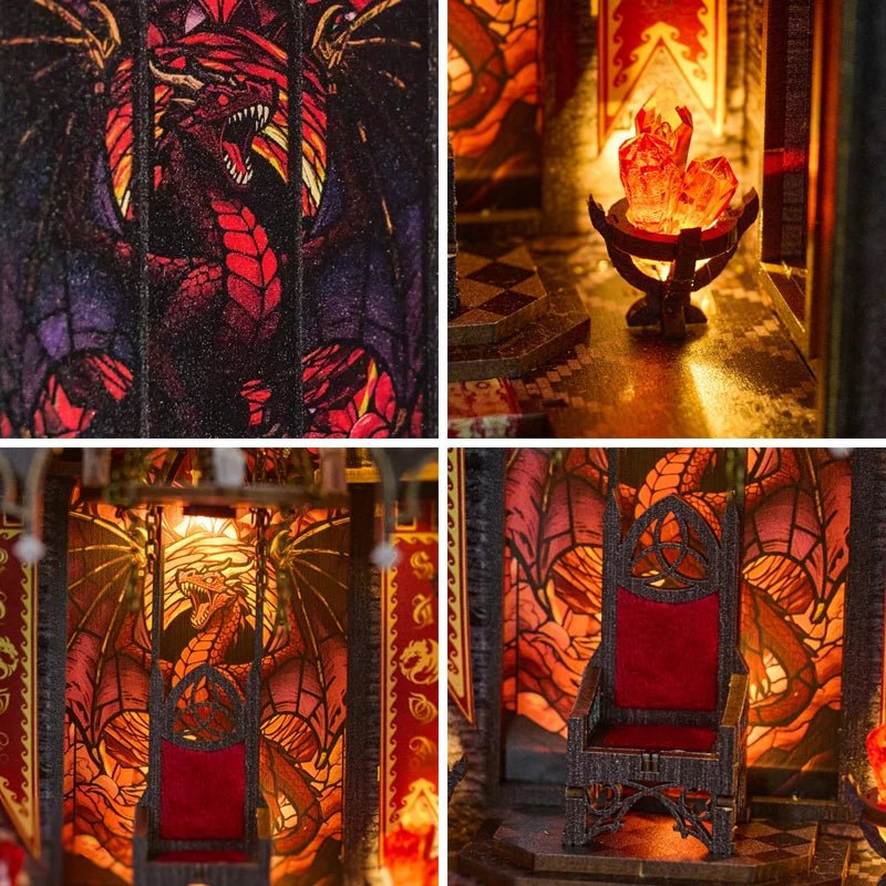 Spire of the Wyrm – DIY book nook kit, HiNooki (image 2)
