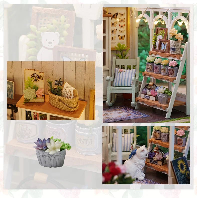 HiNooki - Sunshine GreenhouseDIY Miniature House